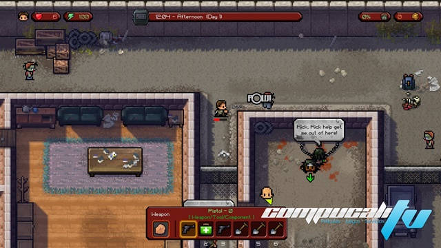 The Escapists: The Walking Dead PC Game Español The Escapists: The Walking Dead PC Game Español