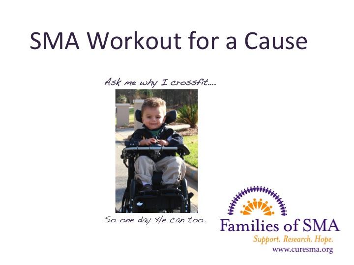 SMA Workout for a Cause