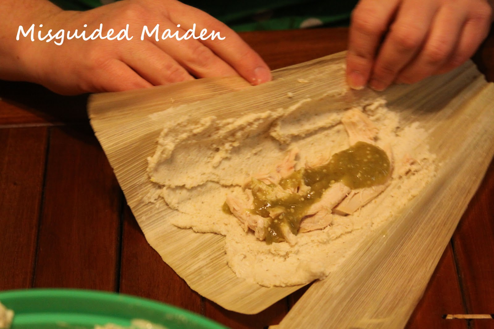 Misguided Maiden Holiday Tradition Tamales. Part Two. Making.