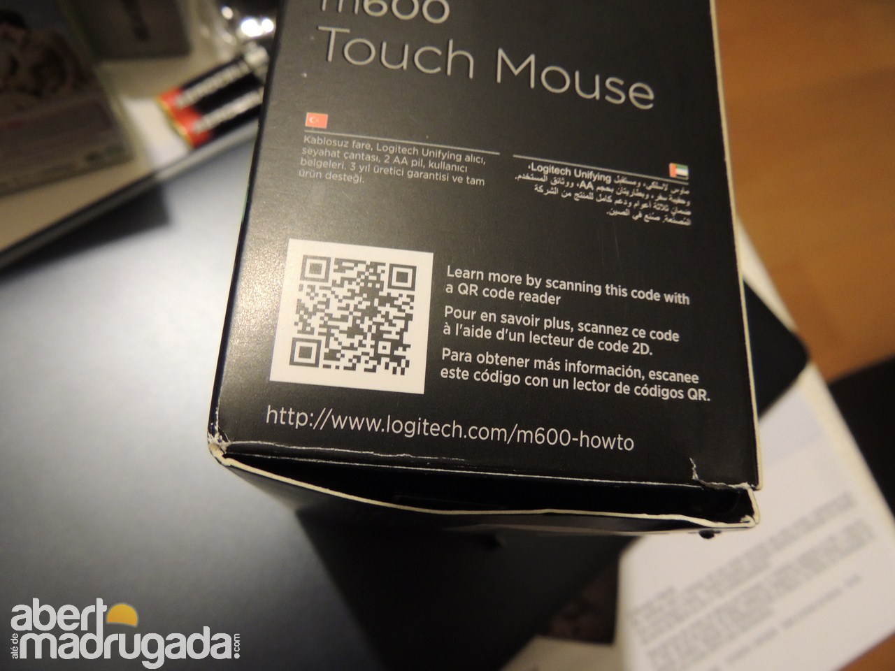 Análise ao Logitech M600 Touch Mouse | Aberto até de Madrugada