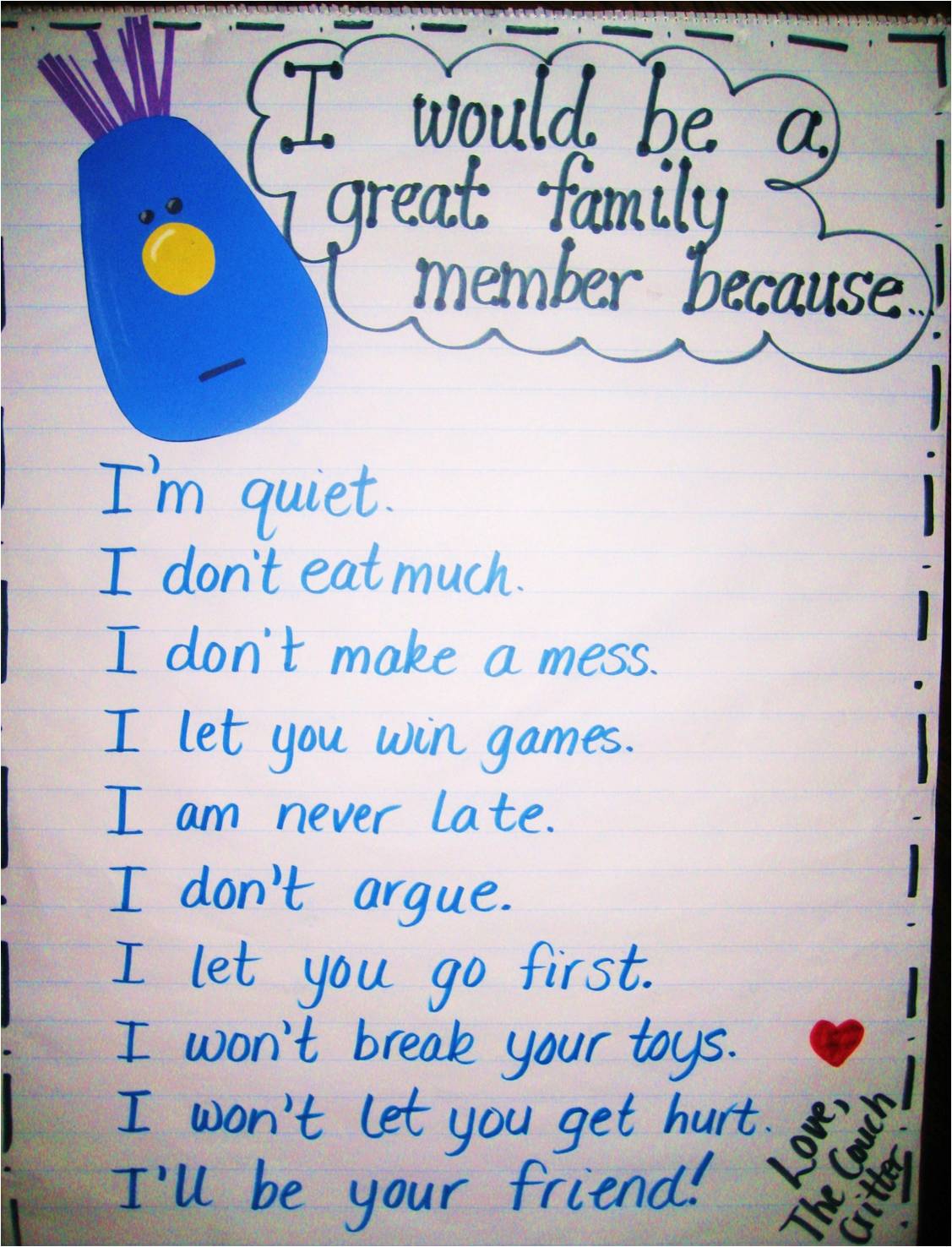 First Grade Wow Couch Potato