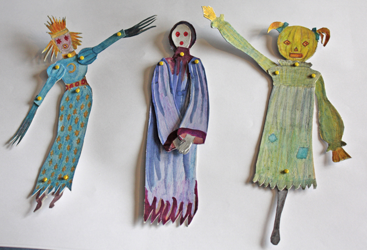 Mix Up Your Art! Making Art Dolls