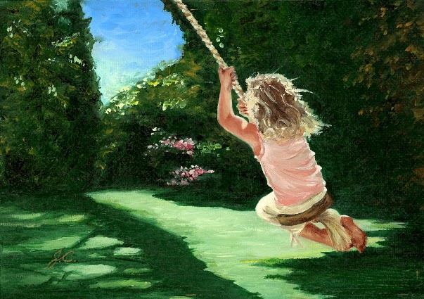 Description of an empty street picture