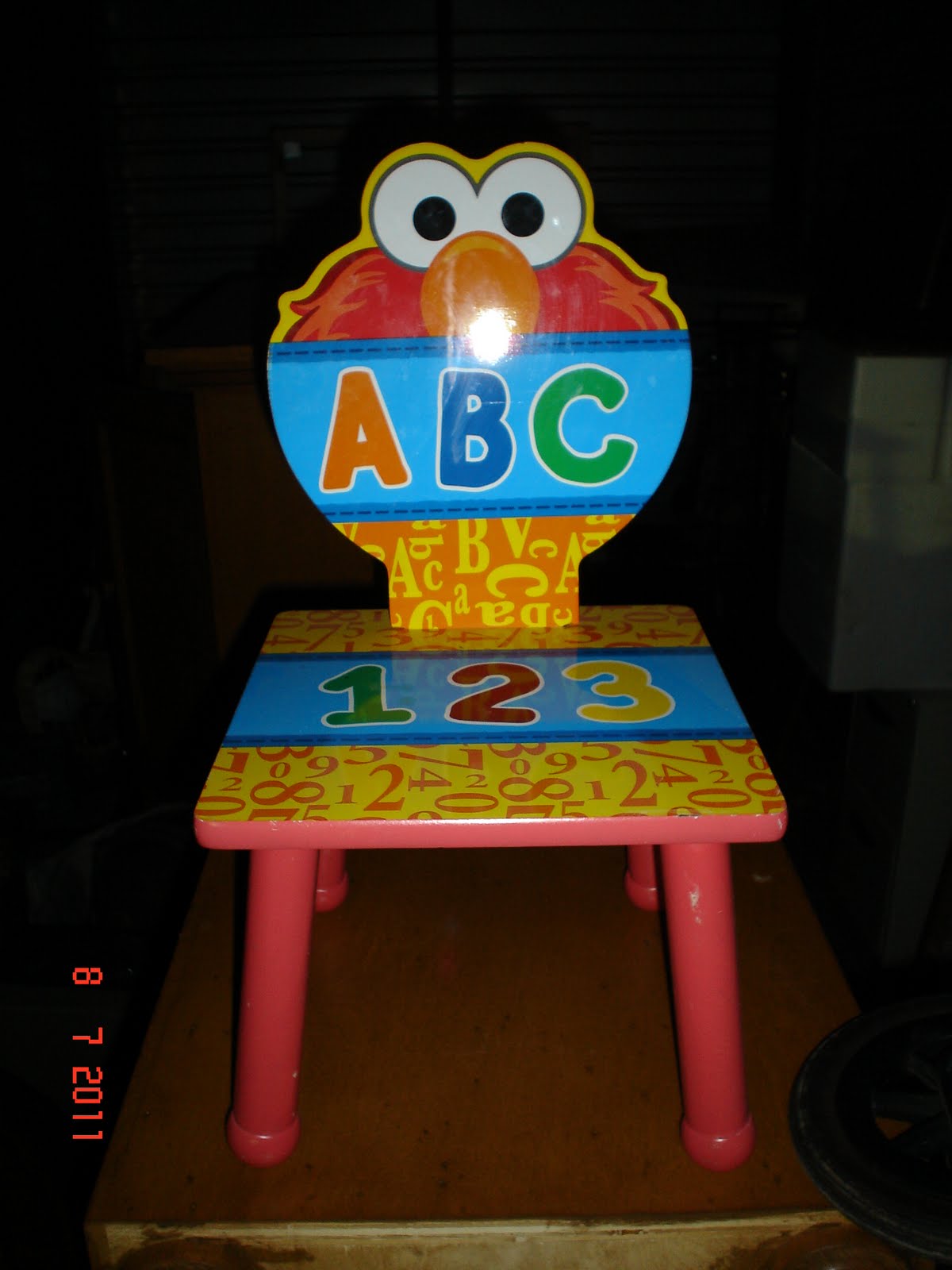 The Storage Princess SOLD!!! Elmo Chair for Toddlers