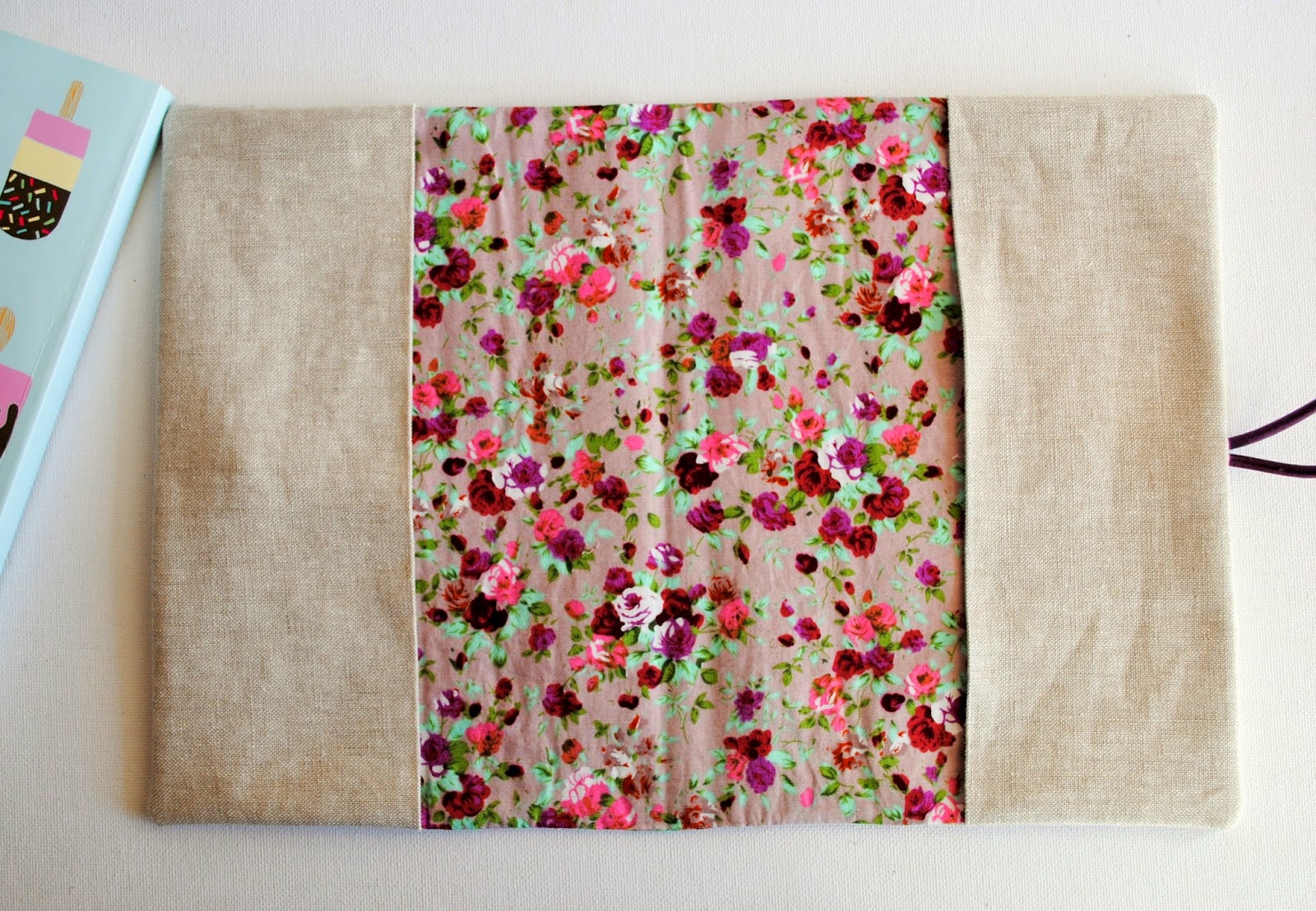 SewforSoul Fabric Notebook Cover Tutorial