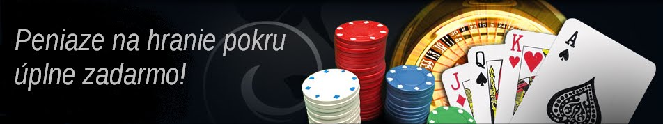 Peniaze na poker zadarmo, 50$ bez vlastného vkladu!