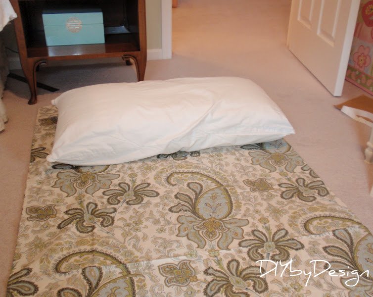 DIY by Design How to Make a King Size Pillow Sham