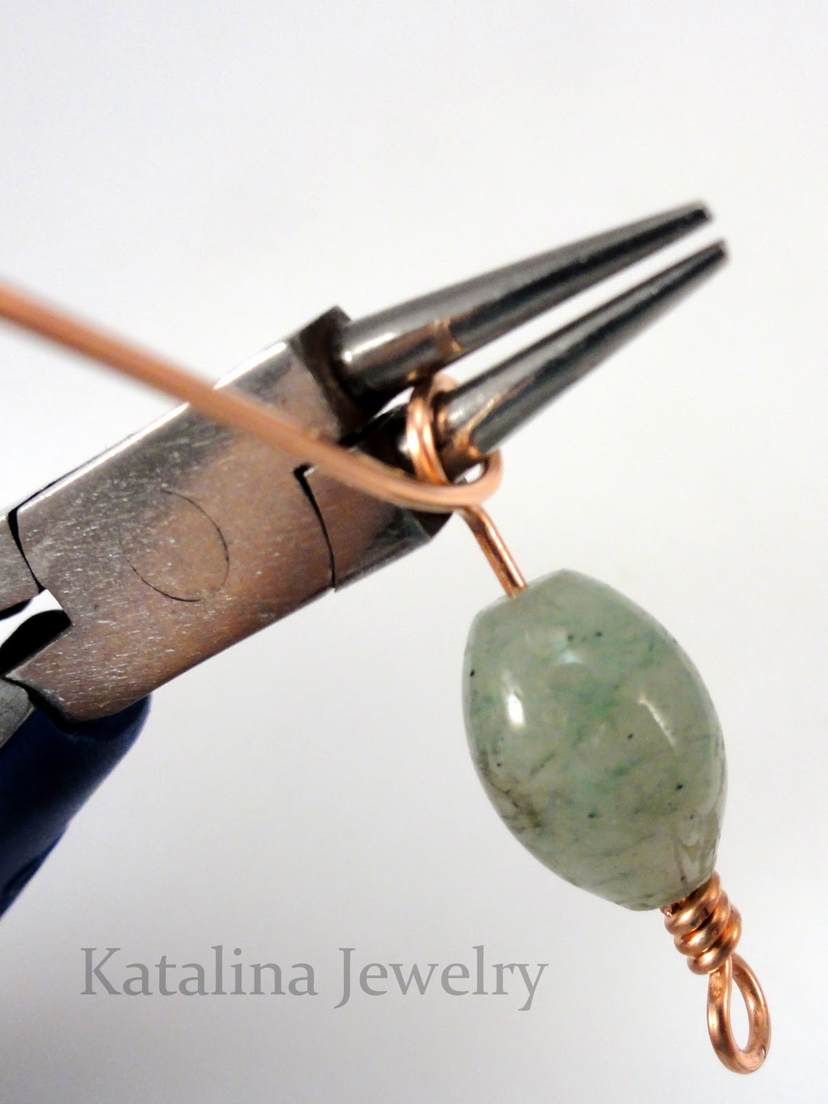 Katalina Jewelry Links Beaded and Crazy Tutorial Basic Wire