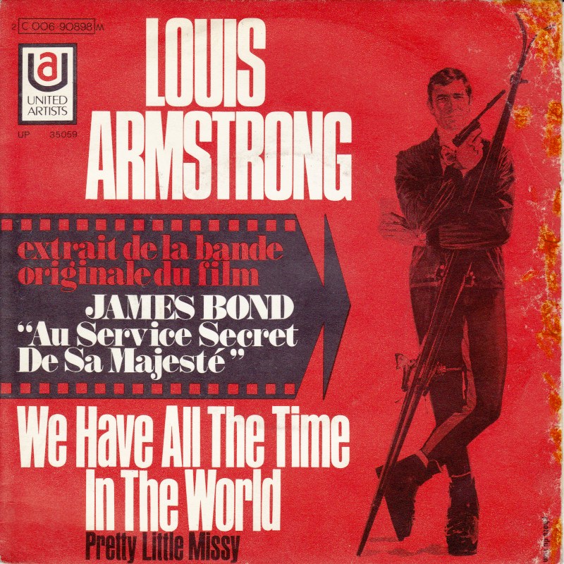 sound + vision 50 anos de James Bond Louis Armstrong, 1969
