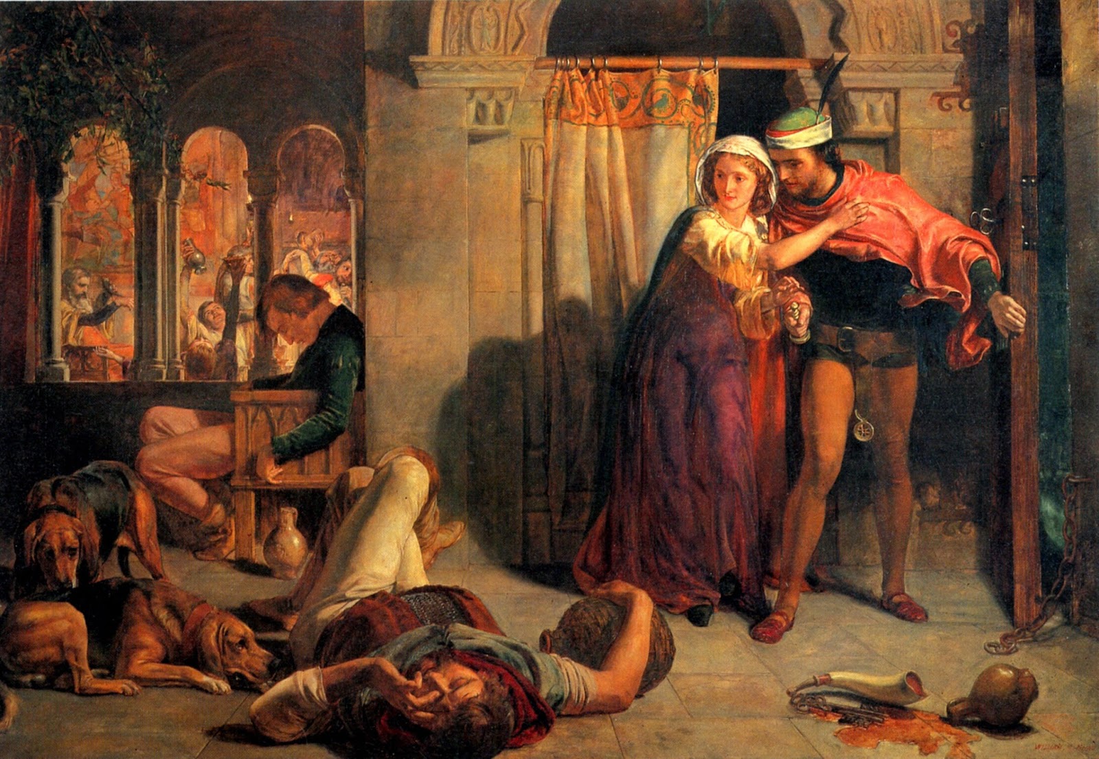 The sin of gluttony - the worship of his own stomach The sin of gluttony - the worship of his own stomach
