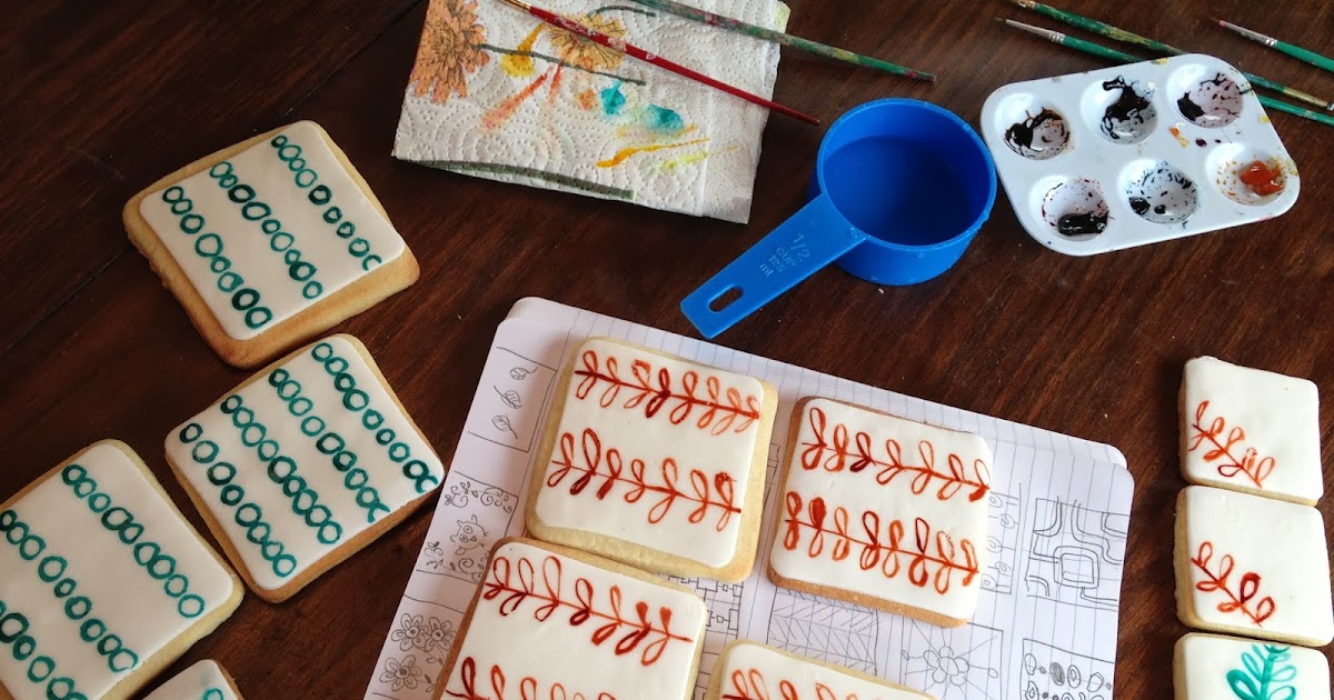 B. Inspired! How to Paint Sugar Cookies, an alternative to icing and
