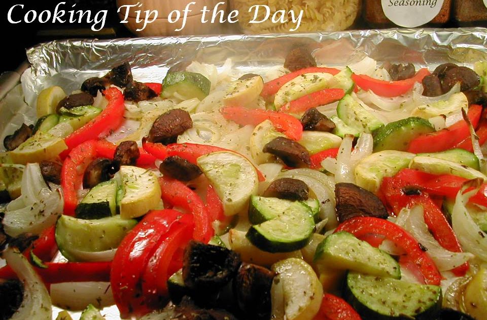 Cooking Tip of the Day How to Roast Vegetables in the Oven