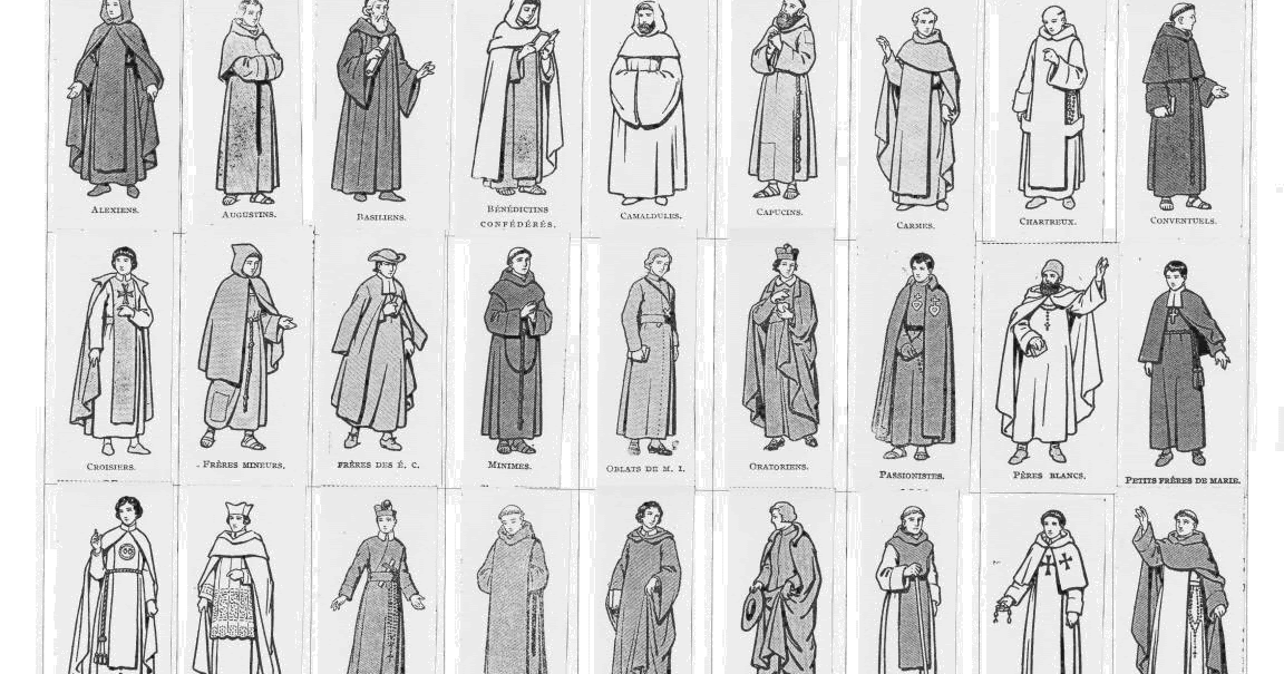 The Pinoy Catholic Traditional Habits of Congregations of Men