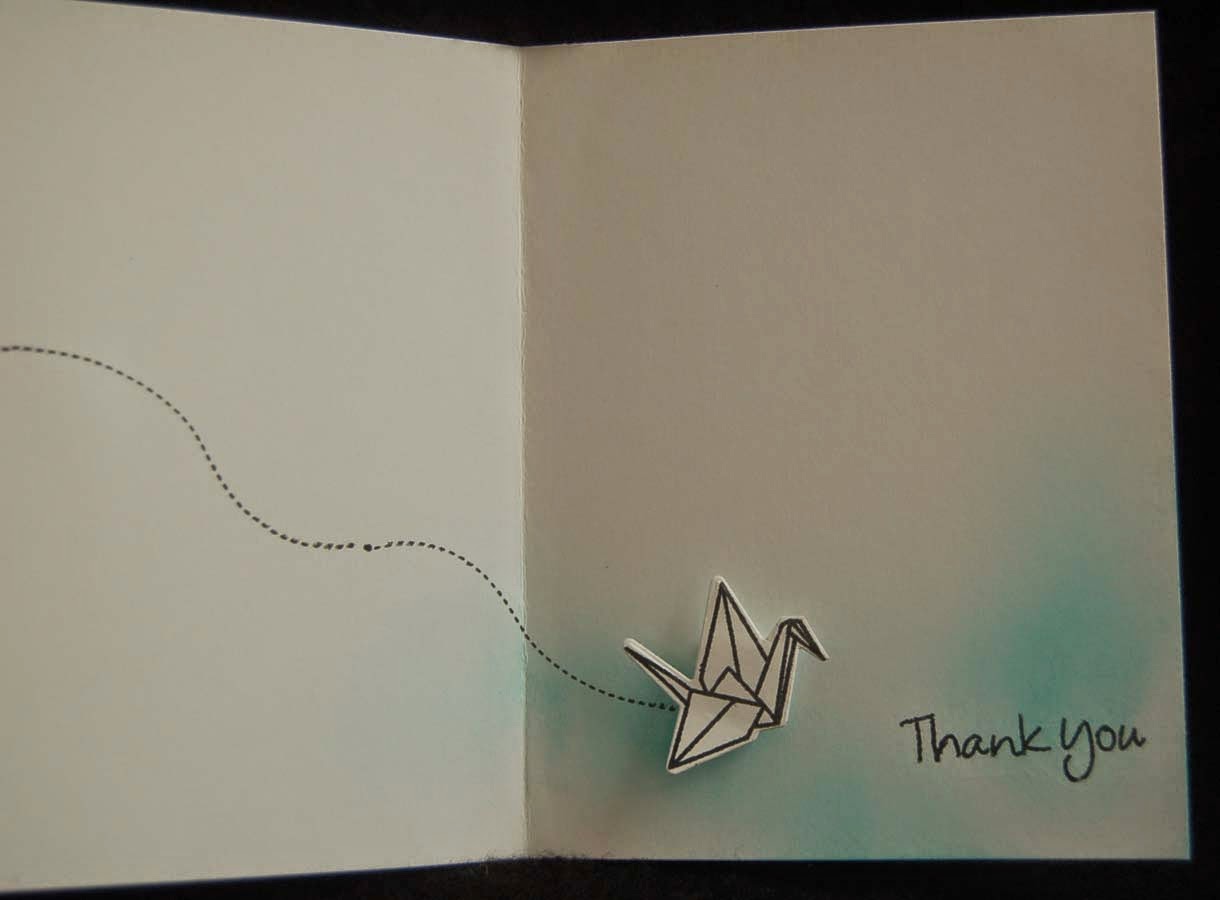 lynn s craft blog super fast paper plane thank you card