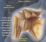 Dor no ombro: como tratar a dor que irradia para o pescoço, braço e costas. Inflamação e dor no manguito rotador. A síndrome do manguito rotador, também conhecida como síndrome do impacto do ombro, ocorre quando há uma lesão nas estruturas que ajudam a estabilizar esta região, causando sintomas como dor no ombro, além de dificuldade ou fraqueza para levantar o braço, e pode ser causada tanto por uma tendinite como pela ruptura
