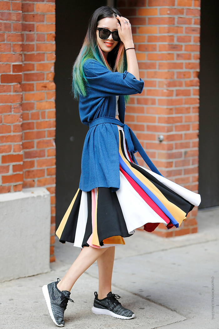 In the Street...All crazy for Irene Kim Street Style
