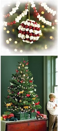 Arbol Decorativo Con Bolas Rojas Arbol Decorativo Con Bolas Rojas