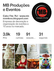 Pinterest da MB Produções e Eventos