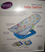 mother's touch, Carter baby bather, alat mandi bayi carter