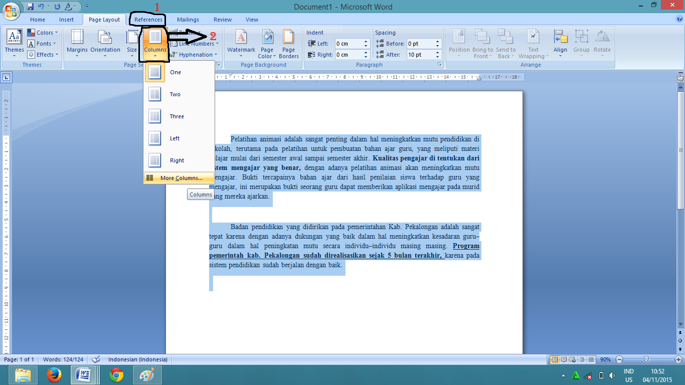 Membuat Artikel Koran | cara membuat artikel seperti koran di microsoft word Membuat Artikel Koran | cara membuat artikel seperti koran di microsoft word