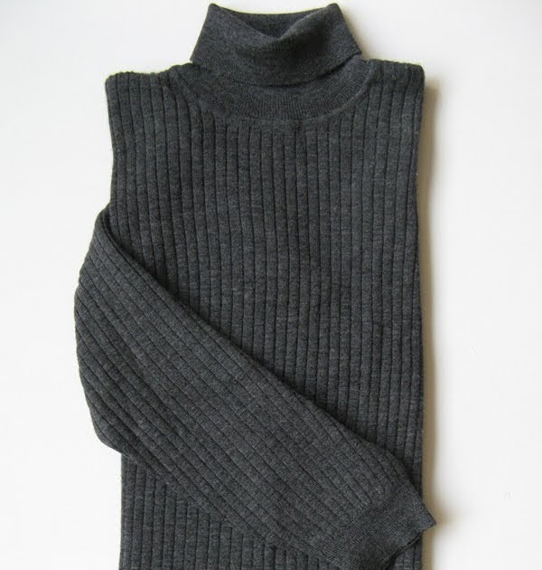 GAP LAMBSWOOL GRAY TURTLENECK SWEATER MEN'S XL