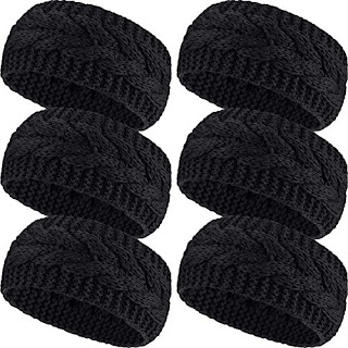 Pangda 6 Pieces Winter Headbands Women S Cable Knitted Headbands