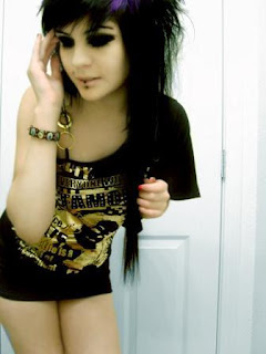 Emo Sciene Hairstyles For Girls