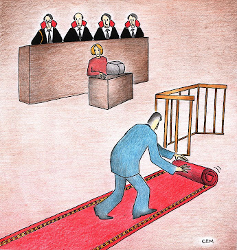 law cartoons by Cem Koc