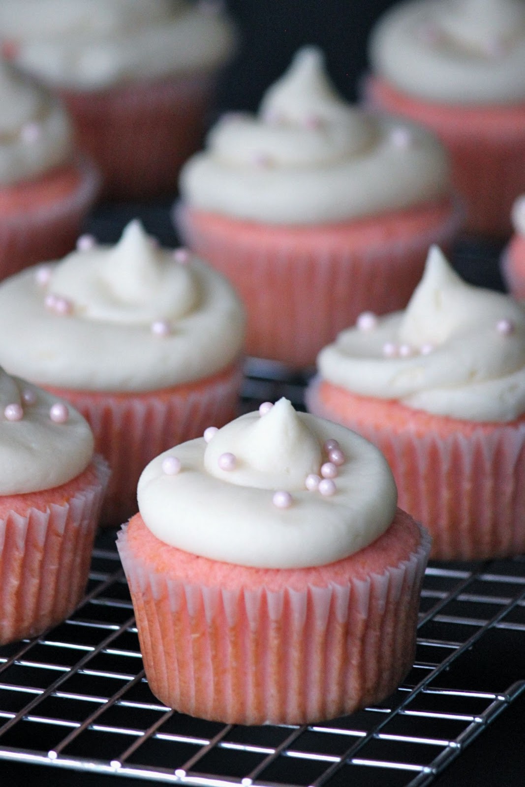 Baked Perfection: Pink Velvet Cupcakes