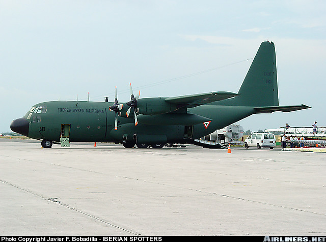 Fuerzas Armadas de México C-130E+Hercules+Mexico