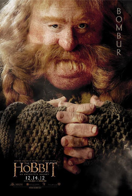 the hobbit, character poster, bombur the hobbit, character poster, bombur