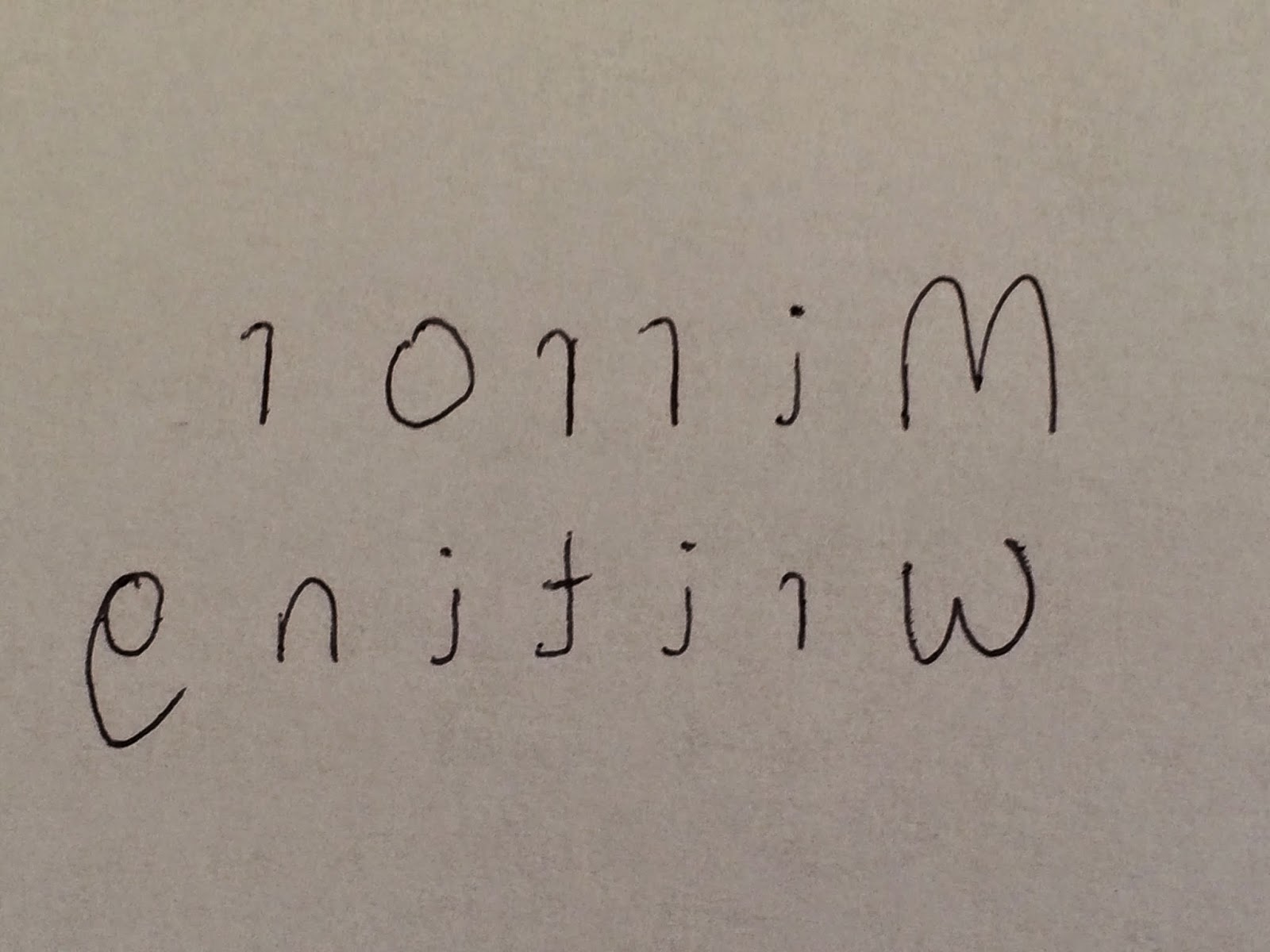 BPS Research Digest Mirror writing What does it reflect about how we