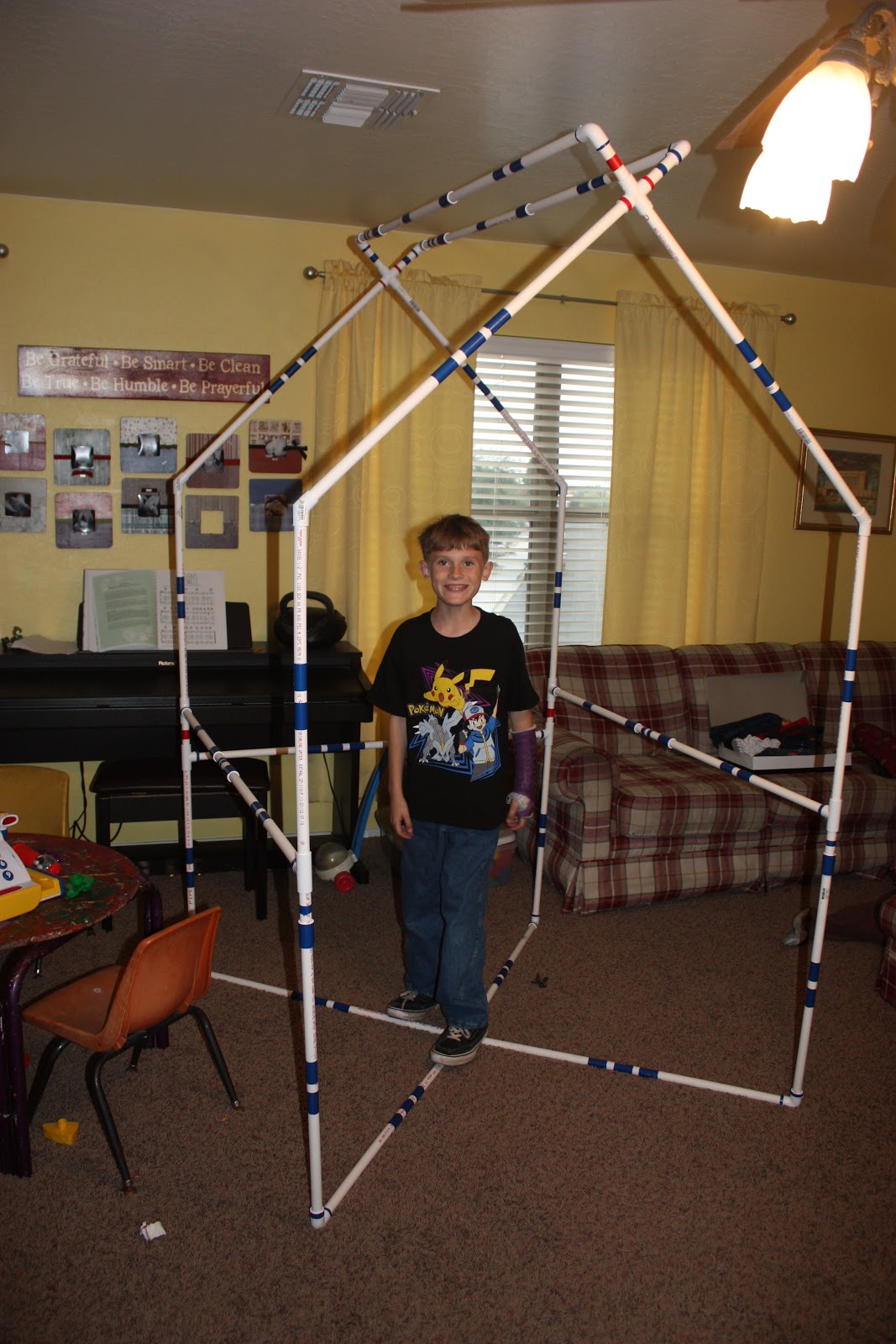 Strong Armor Fun with PVC Pipe