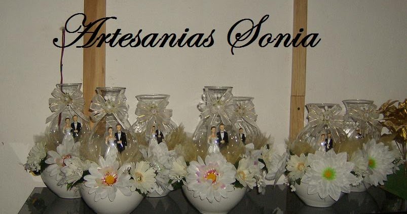 Artesanias Sonia: Centros de mesa para BODA
