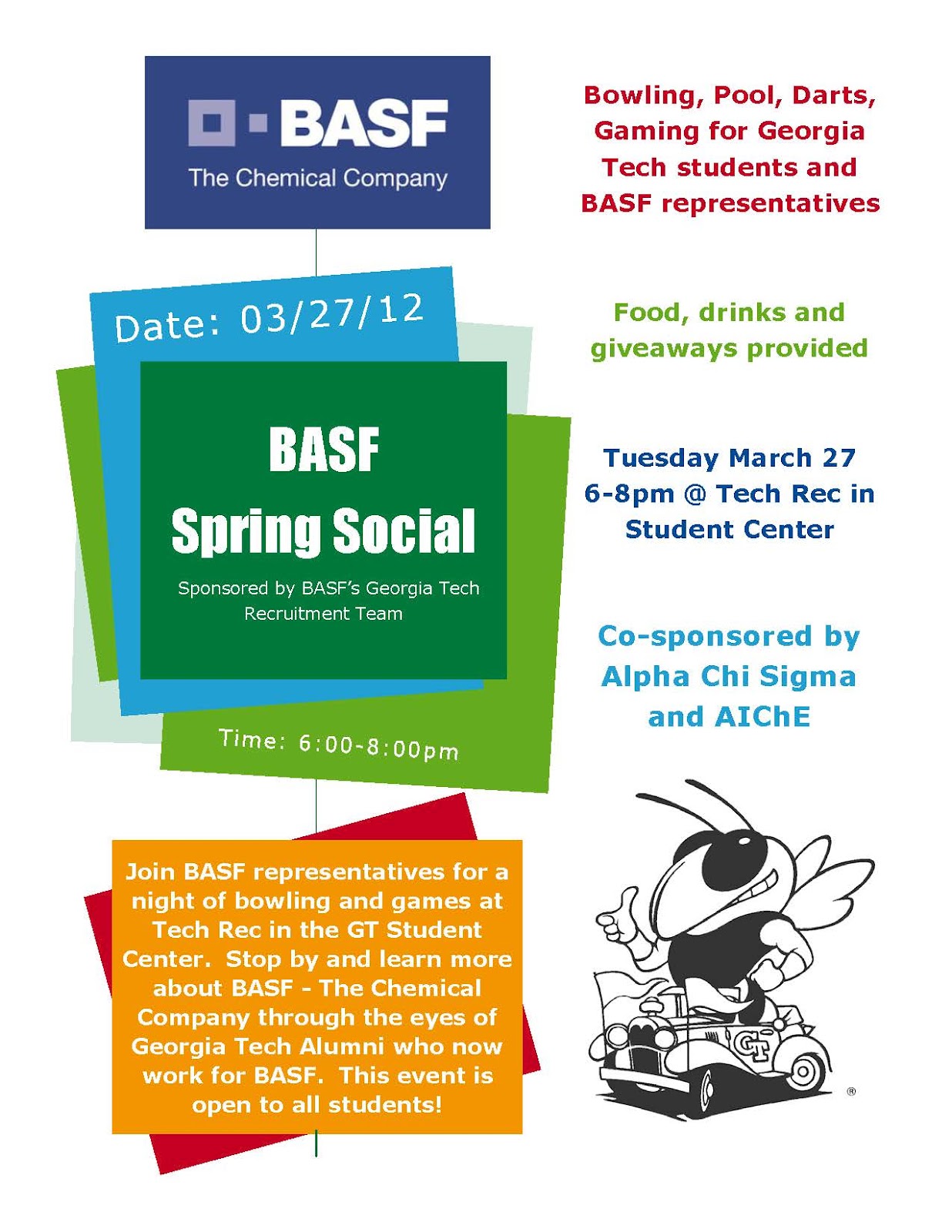 social event flyer