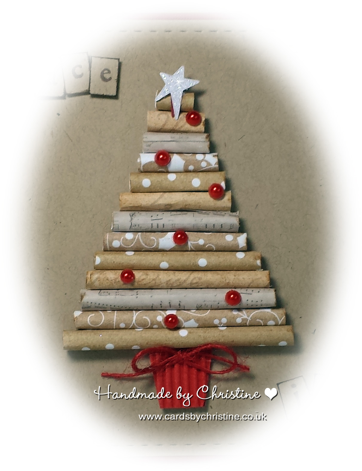 handmade by christine rolled paper christmas tree handmade by christine rolled paper christmas tree