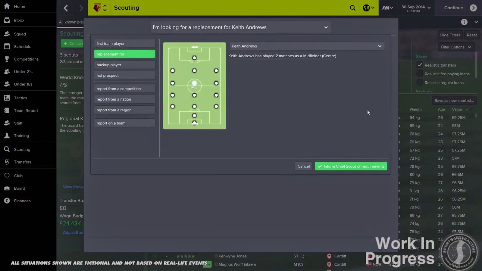 Δείτε screenshots και μάθετε όλα τα νέα χαρακτηριστικά του Football Manager 2015! 95 Δείτε screenshots και μάθετε όλα τα νέα χαρακτηριστικά του Football Manager 2015!