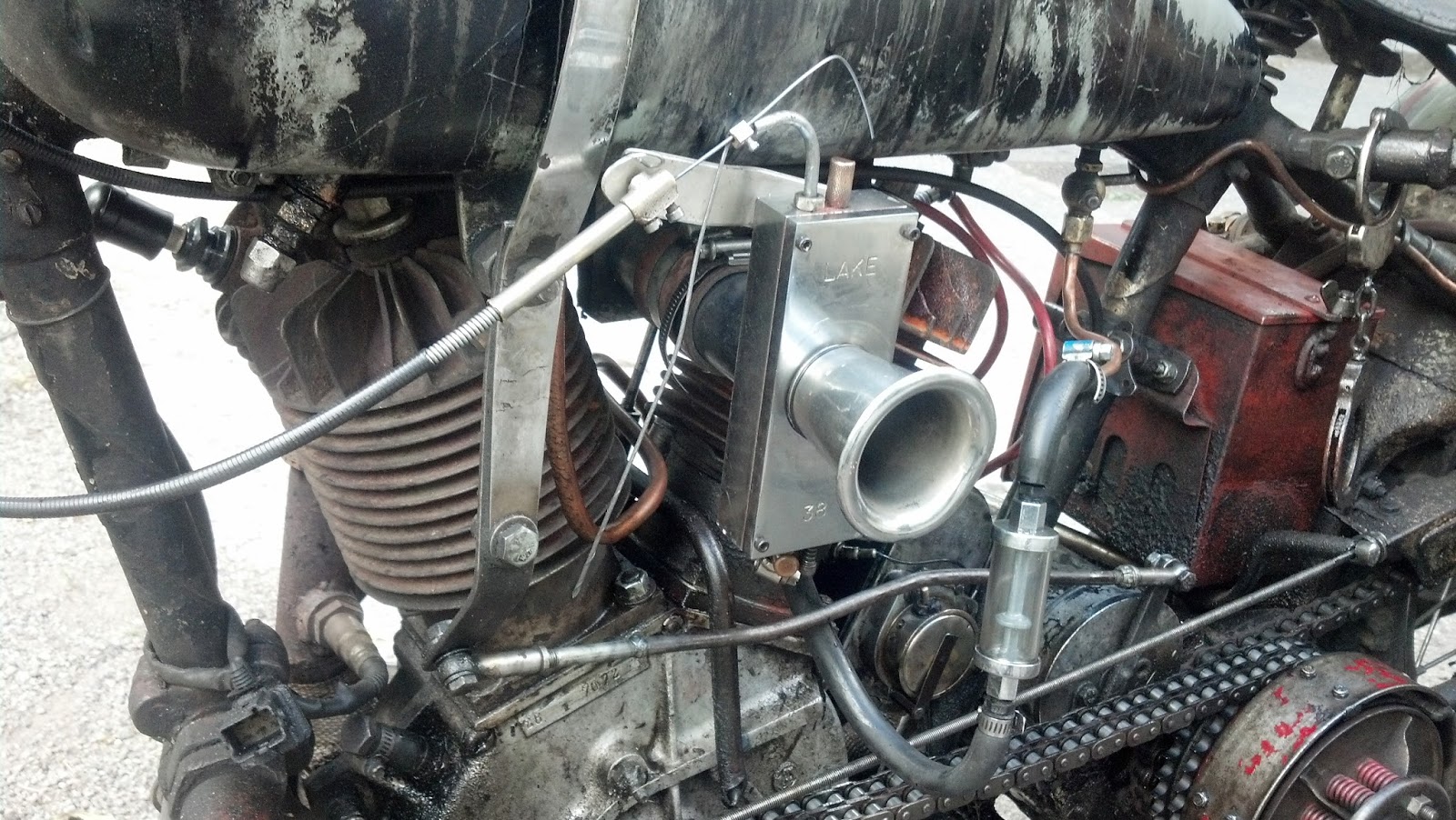 Power Sliding Sidecar JD LAKE Injector 38mm Brooken Spooke