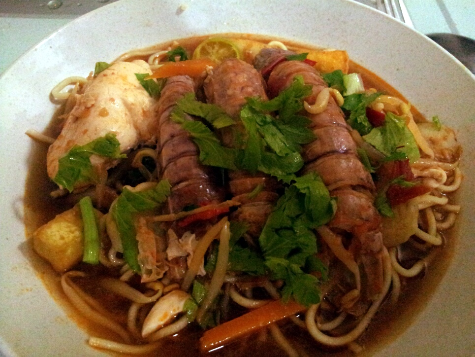 Air Tangan Orang Rumah Bapak Mee Udang Mentadak Lipan Ronggeng