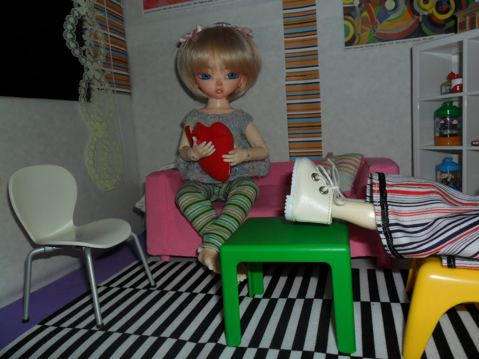 my mini world Finally, I got my hands on the Ikea huset dolls house