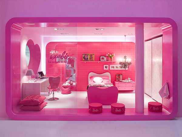 Dormitorio para niñas: dormitorios infantiles recamaras para bebes ... Roperos para barbie