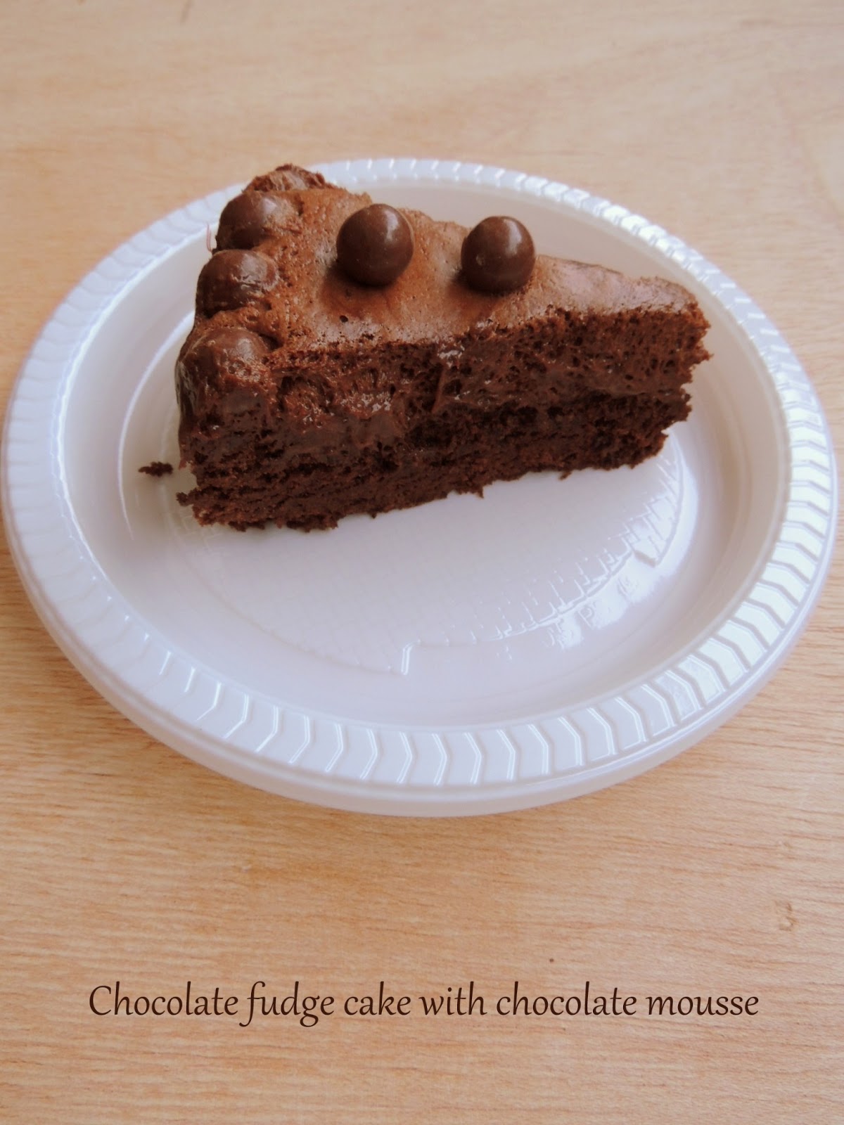 Priya's Versatile Recipes Chocolate Fudge Cake With Eggless Chocolate