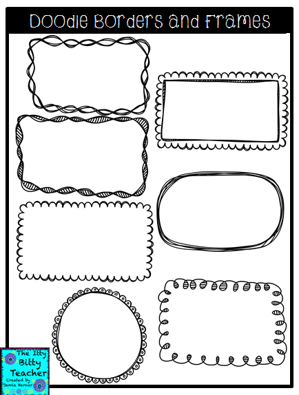 http://www.teacherspayteachers.com/Product/Clipart-Doodle-Page-Borders-and-Matching-Frames-1443918
