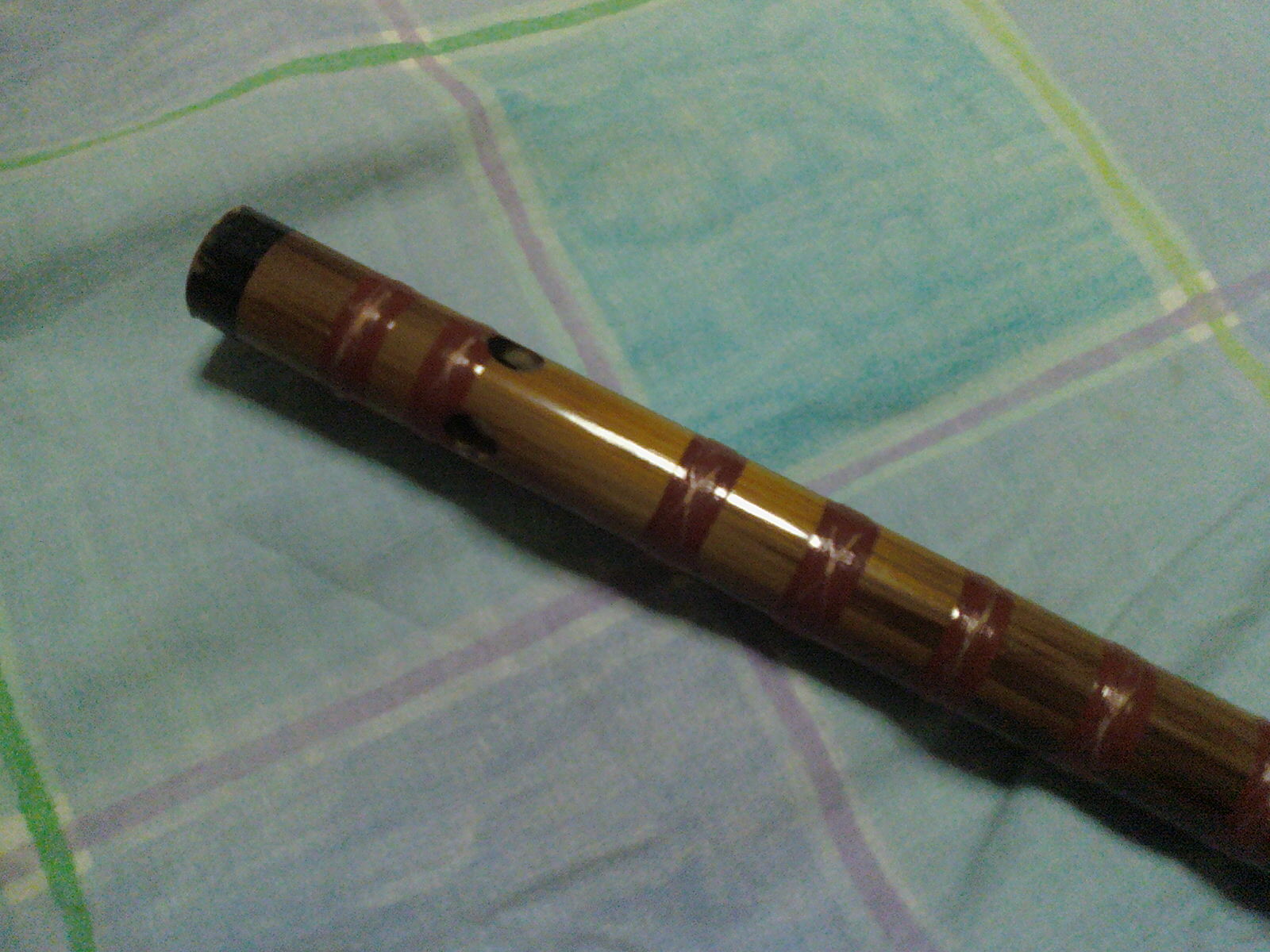 Mirai My very first instruments that i play. Chinese bamboo flute (DiZi) and western flute (Flute)
