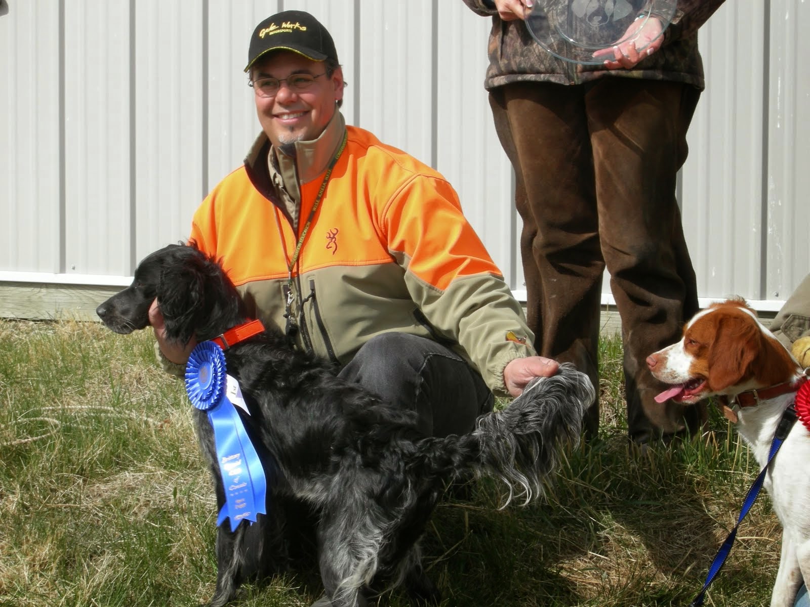 First Blue Picaardy Spaniel to win a field trial in North America
