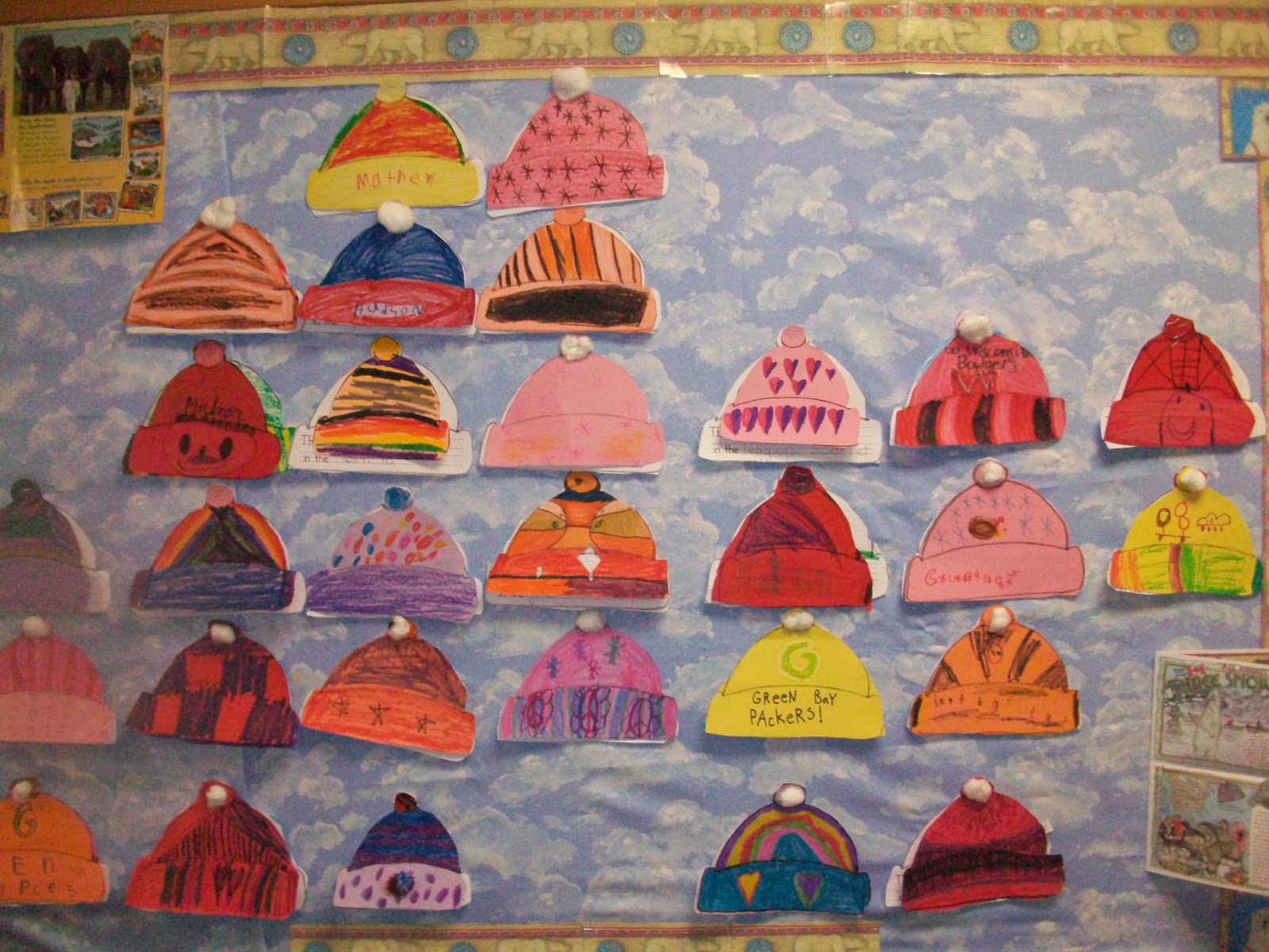 Sarah's First Grade Snippets Jan Brett Study week 1