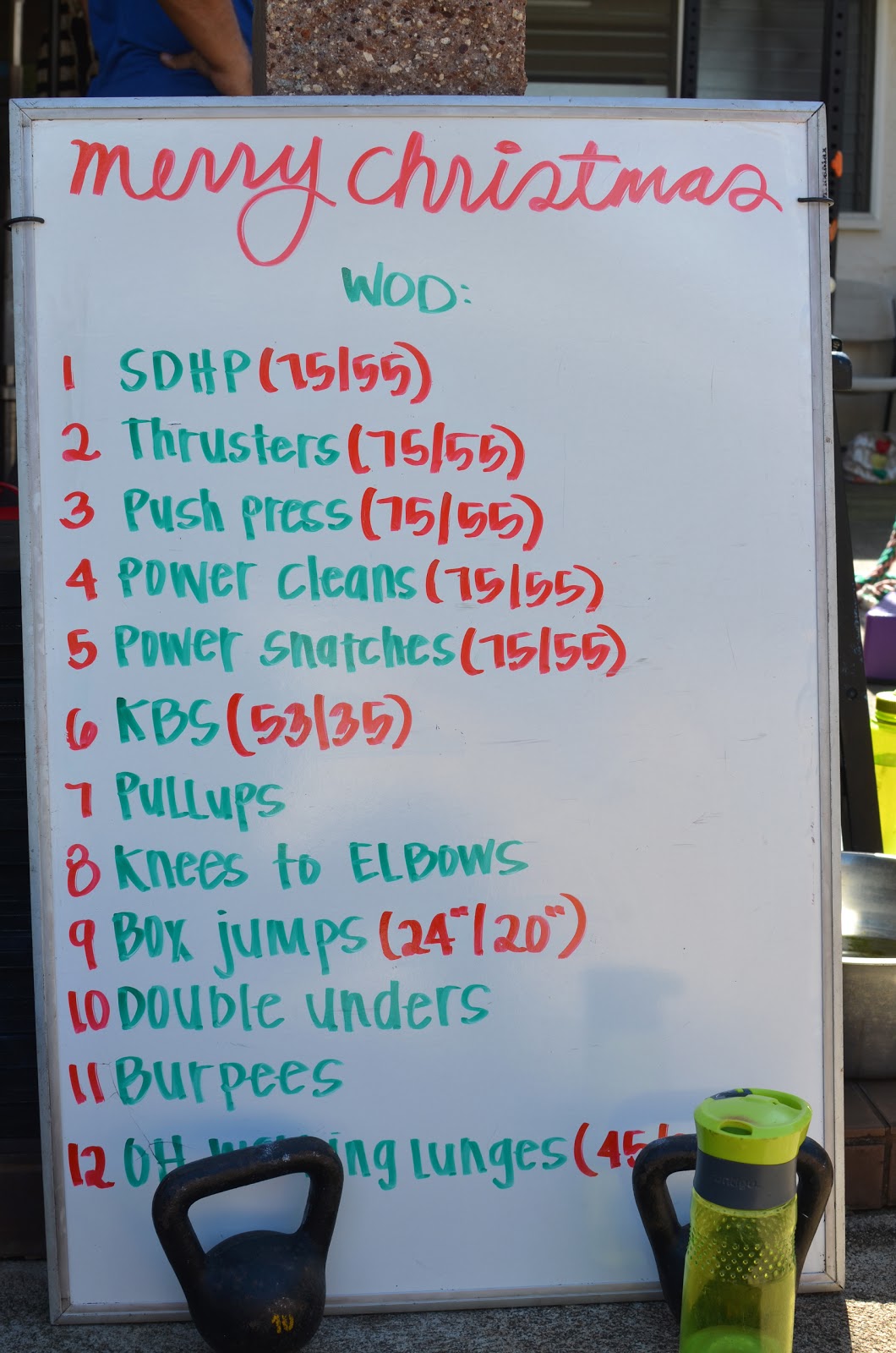 Jes' CrossFit Blog 12 Days of Christmas