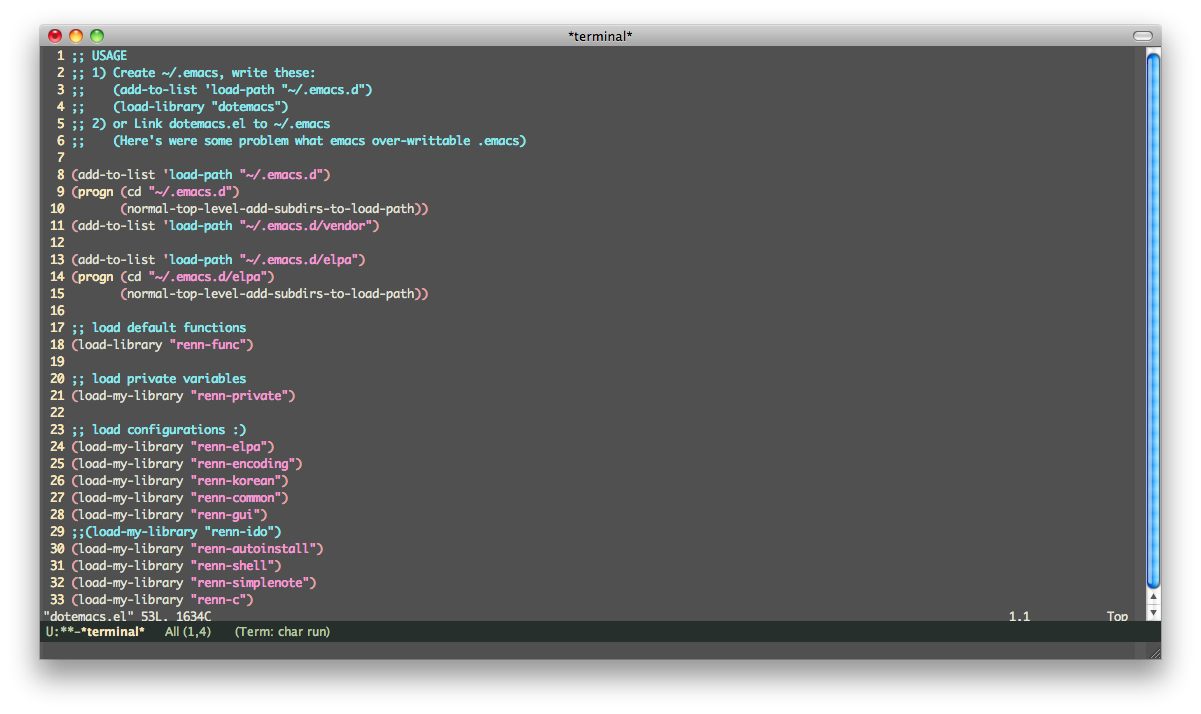 [Emacs] shell/eshell/terminalmode? Seorenn SIGSEGV
