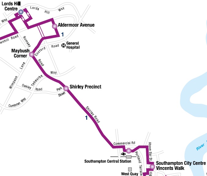 Southampton Bus Update First changes Focus on Maybush & Coxford