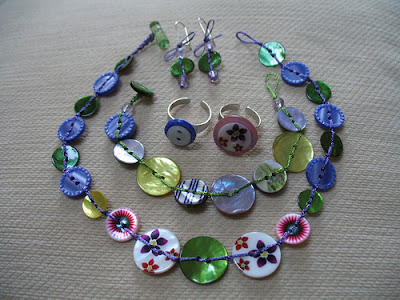 handmade button jewelry 